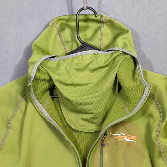 Sitka Fanatic Hoodie Men's XXL Green Outdoor Shooting Hunting Camping - Picture 8 of 14